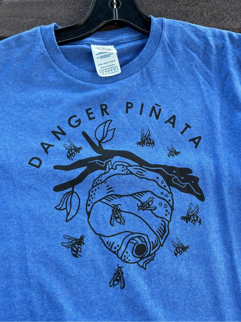 Delta Pro Weight Blue Crewneck T-Shirt